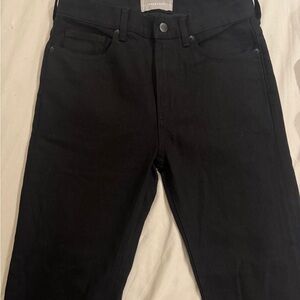 NWOT Everlane straight black jeans